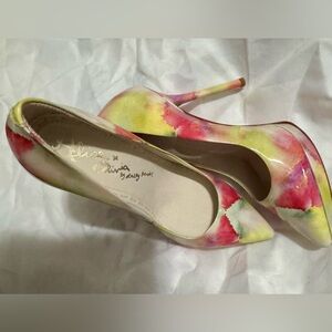 Alice + Olivia Vibrant Multicolor Heels
